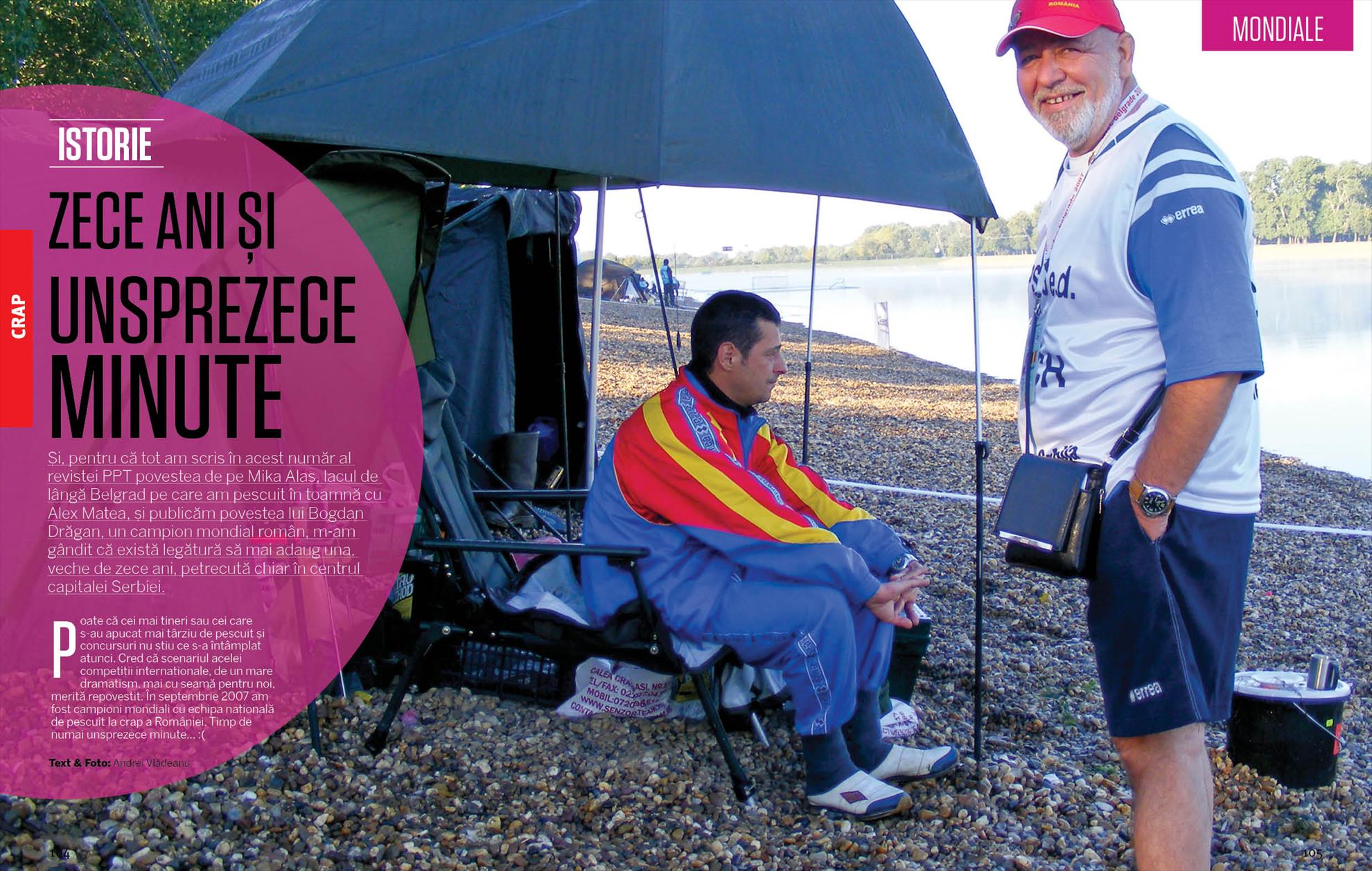 Andrei Vladeanu: "Si eu am fost campion mondial! Unsprezece minute..."